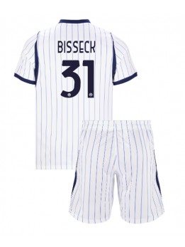 Otroški Nogometna dresi replika Inter Milan Yann Bisseck #31 Gostujoči 2026-27 Kratek rokav (+ hlače)